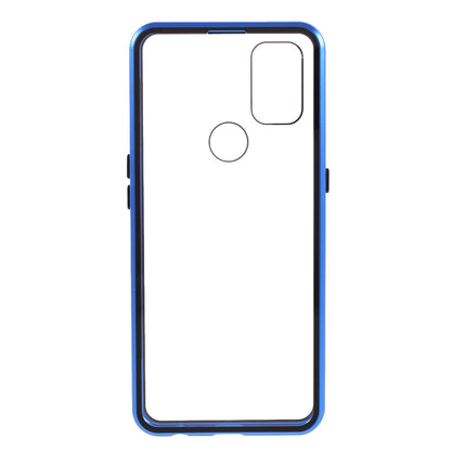 All-Inclusive Design Magnetic Metal Lock Installation + Double Side Tempered Glass Case for OnePlus Nord N10 5G