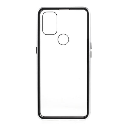 All-Inclusive Design Magnetic Metal Lock Installation + Double Side Tempered Glass Case for OnePlus Nord N10 5G