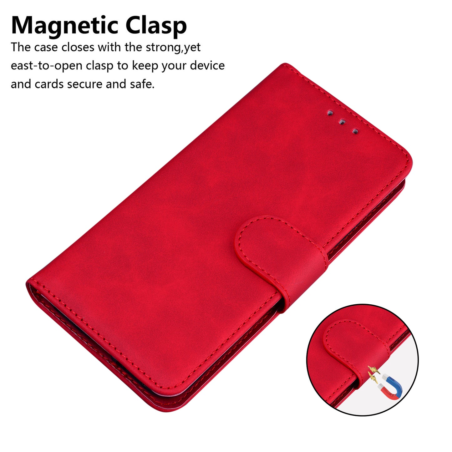 Leather Wallet Stand Phone Case for OnePlus 8T