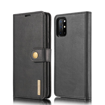 DG.MING Wallet Split Leather Cover Detachable 2-in-1 PC Back Case for OnePlus 8T