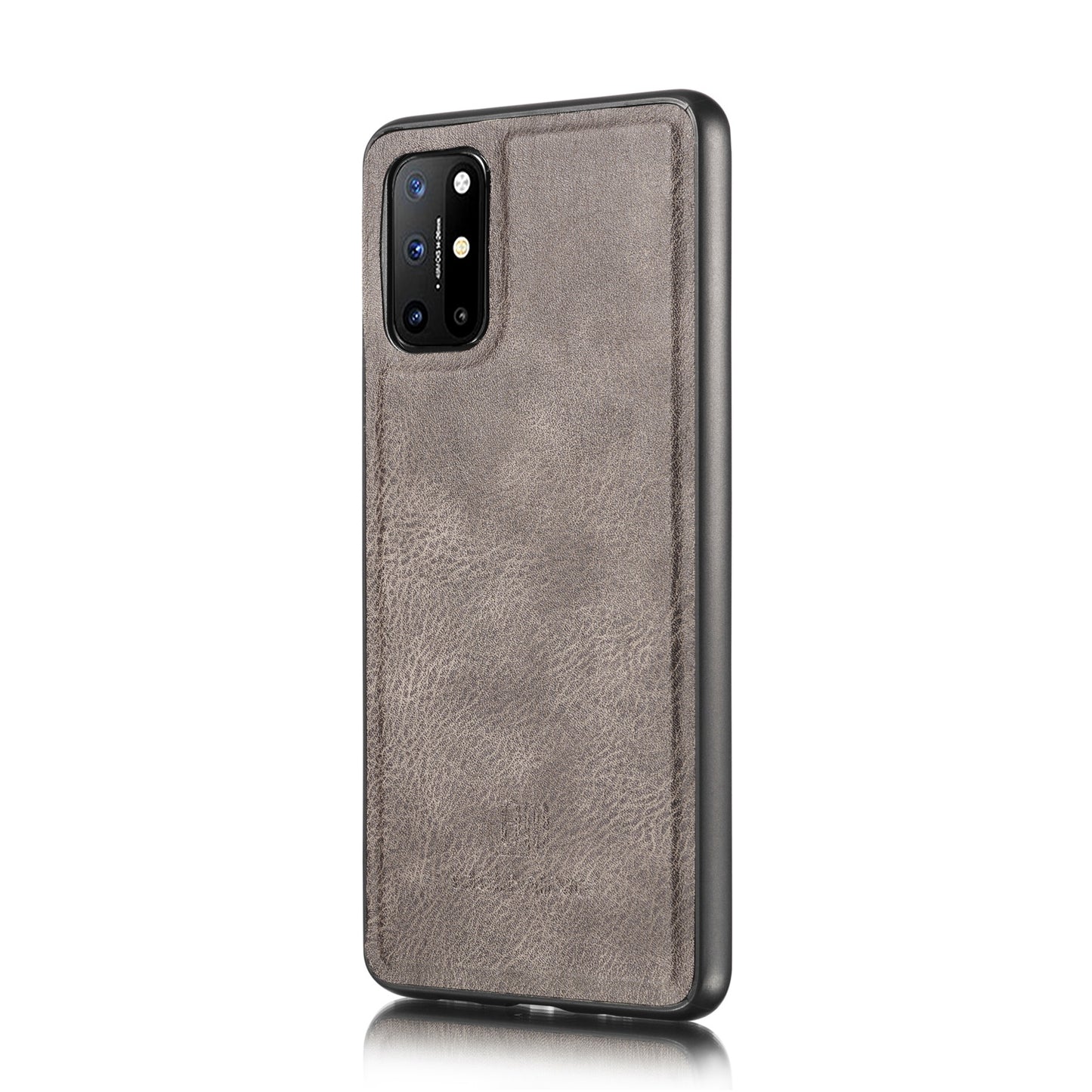 DG.MING Wallet Split Leather Cover Detachable 2-in-1 PC Back Case for OnePlus 8T