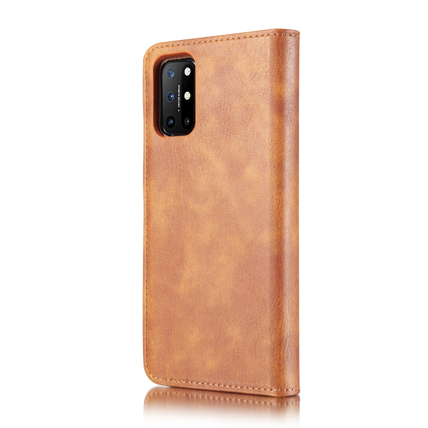 DG.MING Wallet Split Leather Cover Detachable 2-in-1 PC Back Case for OnePlus 8T