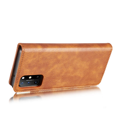 DG.MING Wallet Split Leather Cover Detachable 2-in-1 PC Back Case for OnePlus 8T