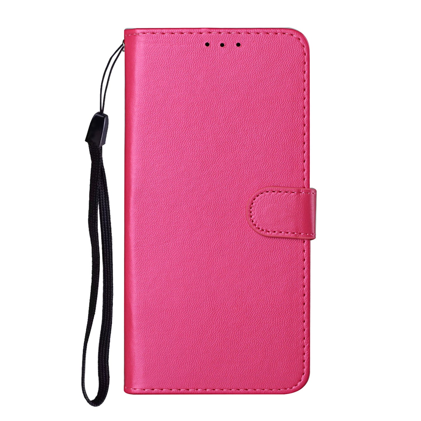 Solid Color Leather Protective Shell Stand Wallet Magnetic Closure Flip Case for OnePlus 8T