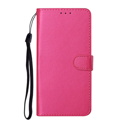 Solid Color Leather Protective Shell Stand Wallet Magnetic Closure Flip Case for OnePlus 8T