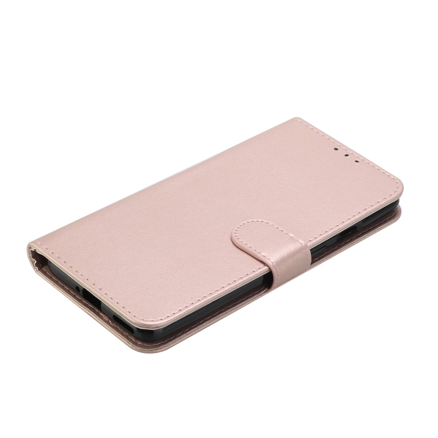 Solid Color Leather Protective Shell Stand Wallet Magnetic Closure Flip Case for OnePlus 8T