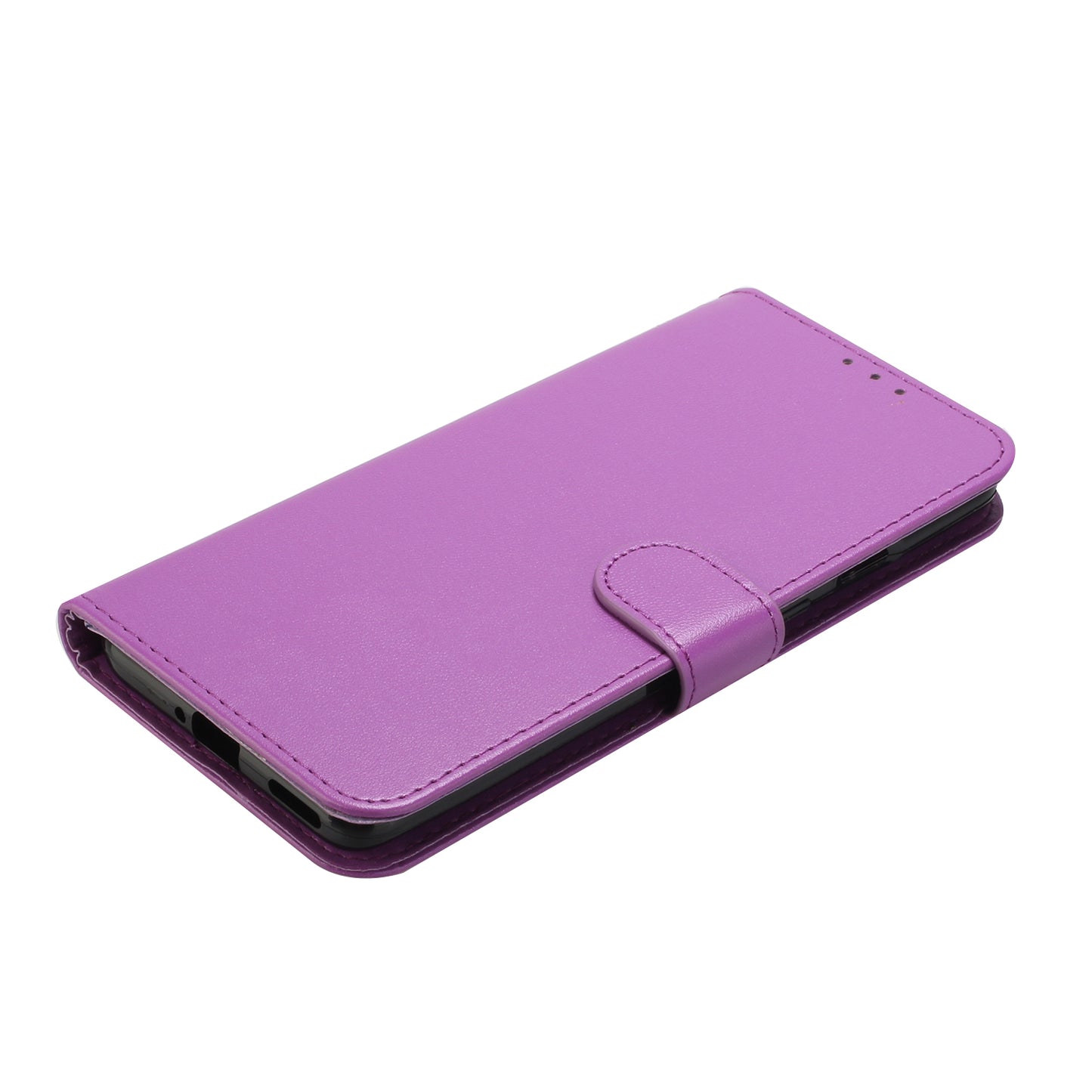 Solid Color Leather Protective Shell Stand Wallet Magnetic Closure Flip Case for OnePlus 8T