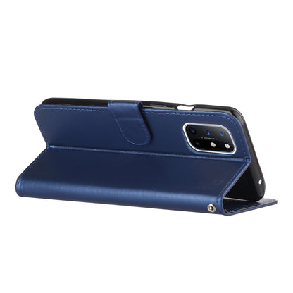 Solid Color Leather Protective Shell Stand Wallet Magnetic Closure Flip Case for OnePlus 8T