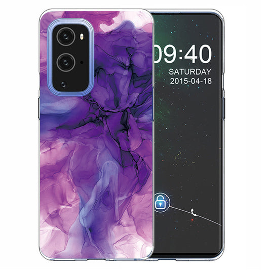 TPU Marble Pattern Printing Protector Cover for OnePlus 9 Pro