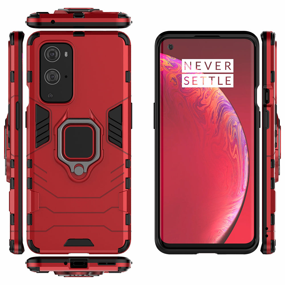 For OnePlus 9 Pro 2 in 1 Cool Guard PC + TPU Hybrid Mobile Case with Kickstand