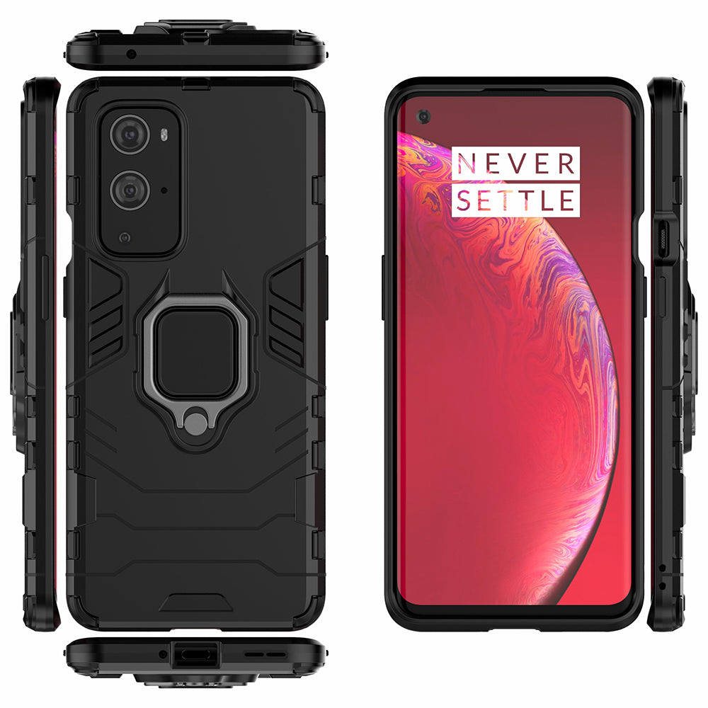 For OnePlus 9 Pro 2 in 1 Cool Guard PC + TPU Hybrid Mobile Case with Kickstand