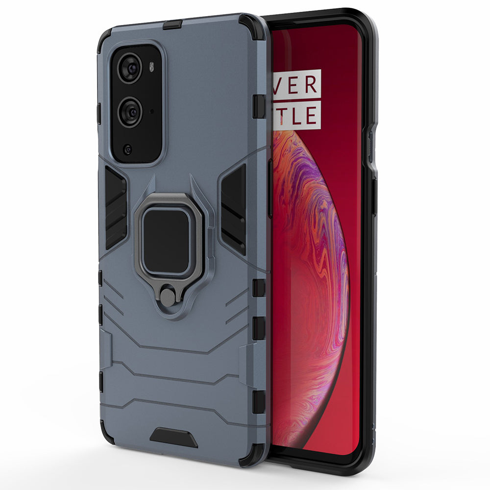 For OnePlus 9 Pro 2 in 1 Cool Guard PC + TPU Hybrid Mobile Case with Kickstand