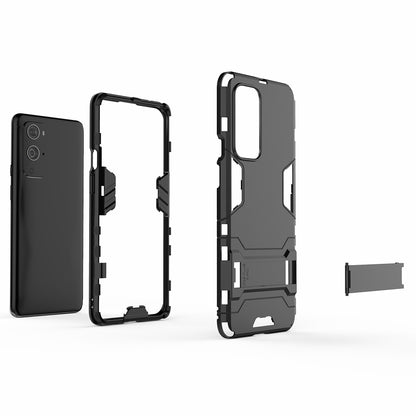 2 in 1 Kickstand Plastic + TPU Hybrid Cover for OnePlus 9 Pro