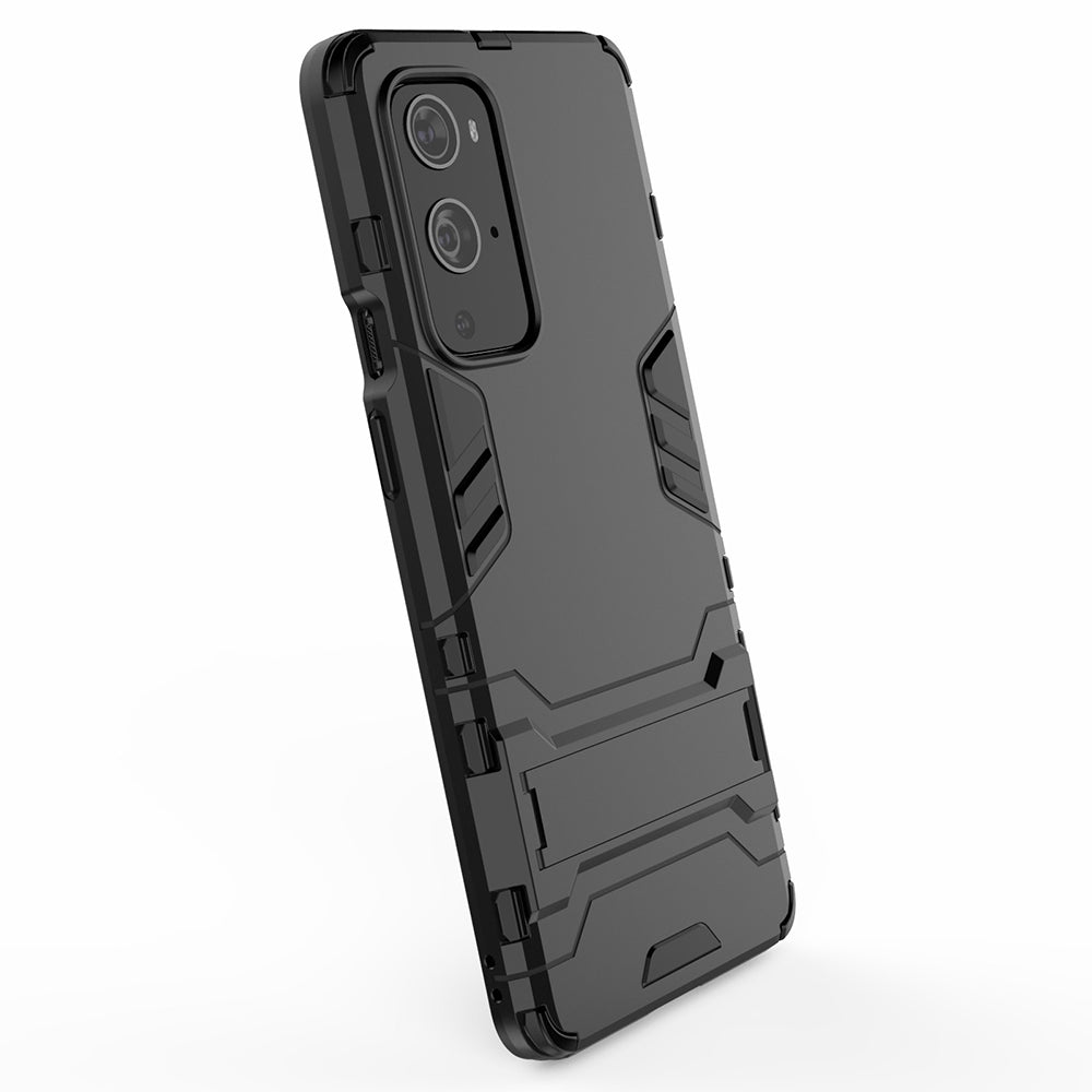 2 in 1 Kickstand Plastic + TPU Hybrid Cover for OnePlus 9 Pro