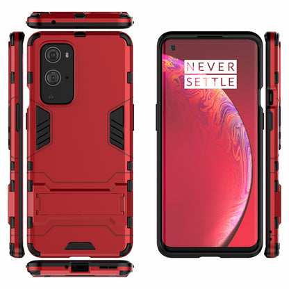 2 in 1 Kickstand Plastic + TPU Hybrid Cover for OnePlus 9 Pro