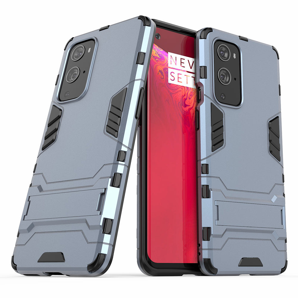 2 in 1 Kickstand Plastic + TPU Hybrid Cover for OnePlus 9 Pro