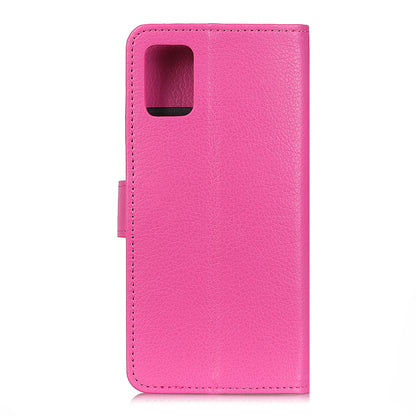 Phone Cover for OnePlus 9 (EU / US Version) Classic Litchi Texture Wallet Stand Leather Case