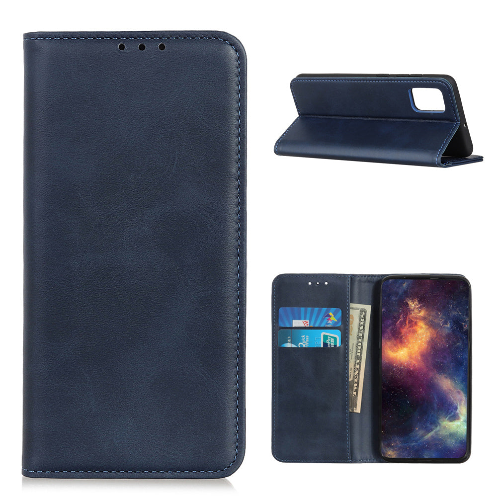 For OnePlus 9 (EU / US Version) Shockproof Phone Case Anti-drop Protective Wallet Shell Folio Flip Cover with Stand