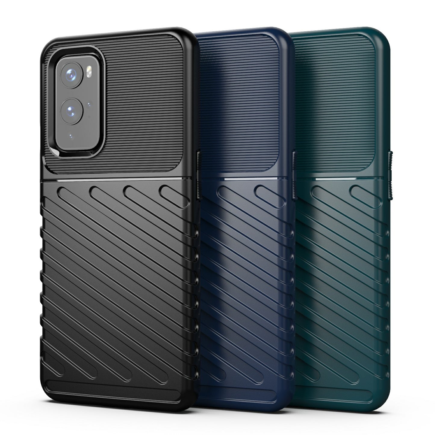 Thunder Series Twill Texture TPU Protective Cover for OnePlus 9 (EU / US Version) Case