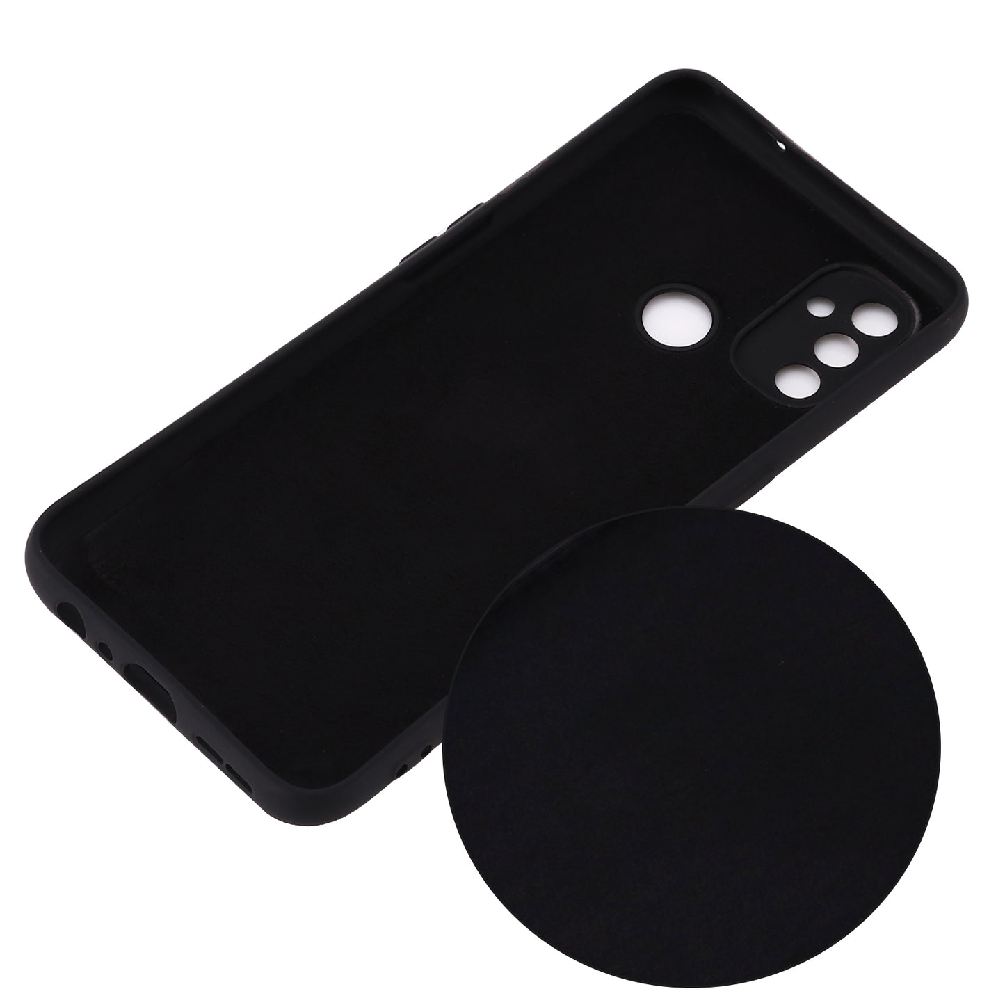 Drop-proof Soft Liquid Silicone Phone Protective Case for OnePlus Nord N100