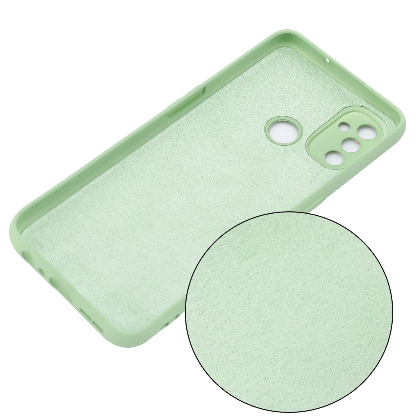 Drop-proof Soft Liquid Silicone Phone Protective Case for OnePlus Nord N100