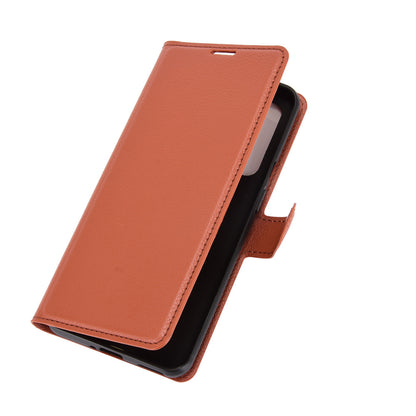 Wallet Design Litchi Texture Leather Phone Stand Cover Protector for OnePlus 9 (EU / US Version)