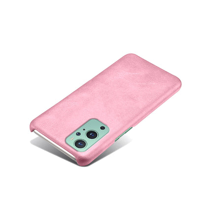 KSQ PU Leather Coated PC Phone Case for OnePlus 9 (EU / US Version) Protector Shell