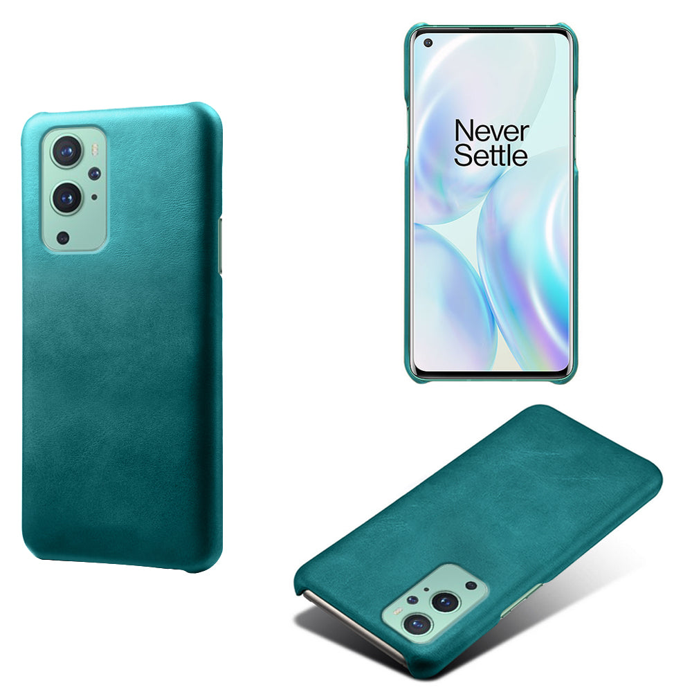 KSQ PU Leather Coated PC Phone Case for OnePlus 9 (EU / US Version) Protector Shell