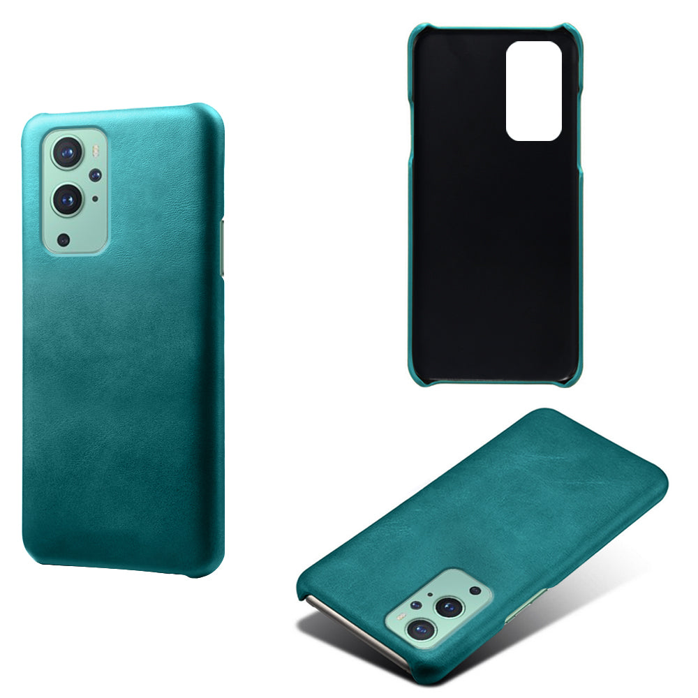 KSQ PU Leather Coated PC Phone Case for OnePlus 9 (EU / US Version) Protector Shell