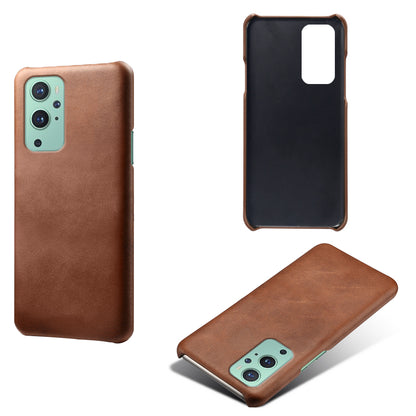 KSQ PU Leather Coated PC Phone Case for OnePlus 9 (EU / US Version) Protector Shell