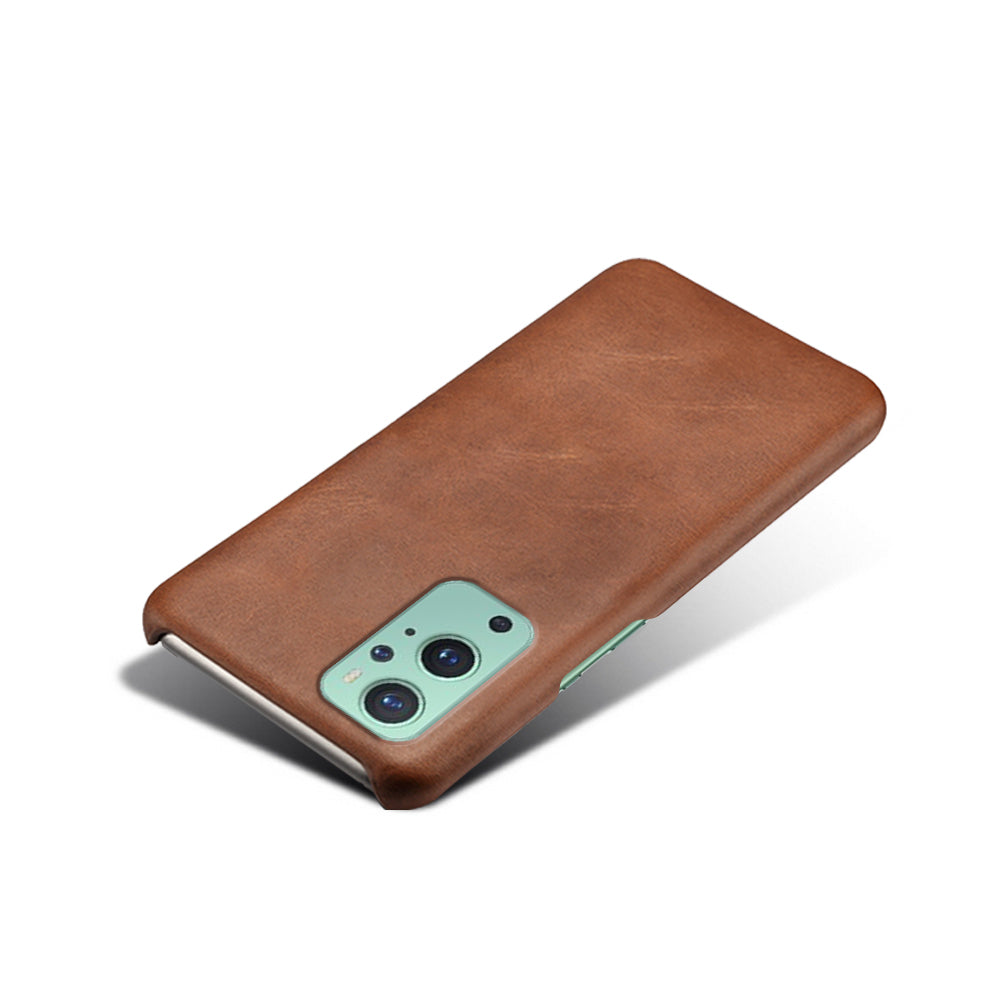 KSQ PU Leather Coated PC Phone Case for OnePlus 9 (EU / US Version) Protector Shell