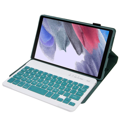 A220 for Samsung Galaxy Tab A7 Lite 8.7-inch T220/T225 Tablet Stand Cover Leather Protective Case + Bluetooth Keyboard