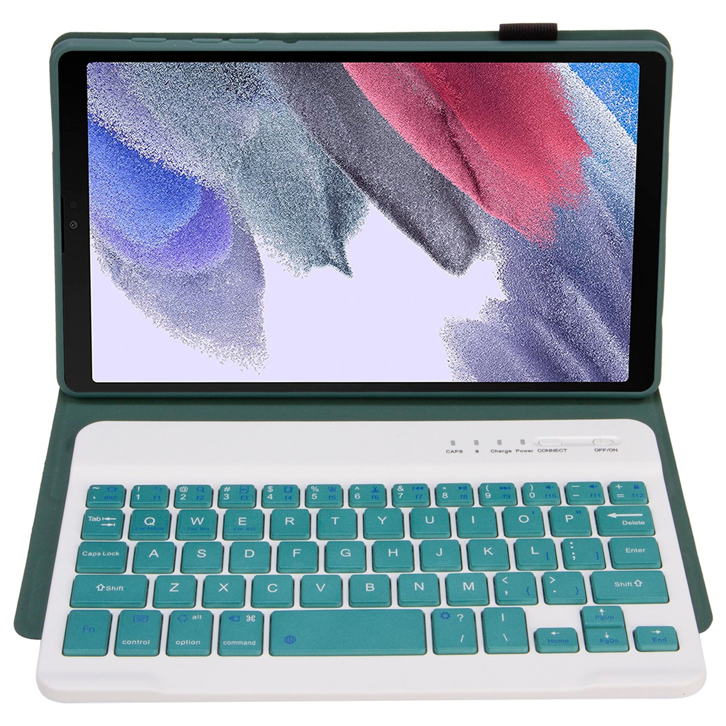 A220 for Samsung Galaxy Tab A7 Lite 8.7-inch T220/T225 Tablet Stand Cover Leather Protective Case + Bluetooth Keyboard