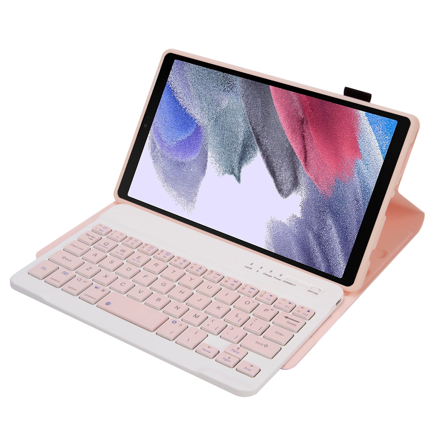 A220 for Samsung Galaxy Tab A7 Lite 8.7-inch T220/T225 Tablet Stand Cover Leather Protective Case + Bluetooth Keyboard