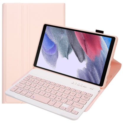 A220 for Samsung Galaxy Tab A7 Lite 8.7-inch T220/T225 Tablet Stand Cover Leather Protective Case + Bluetooth Keyboard