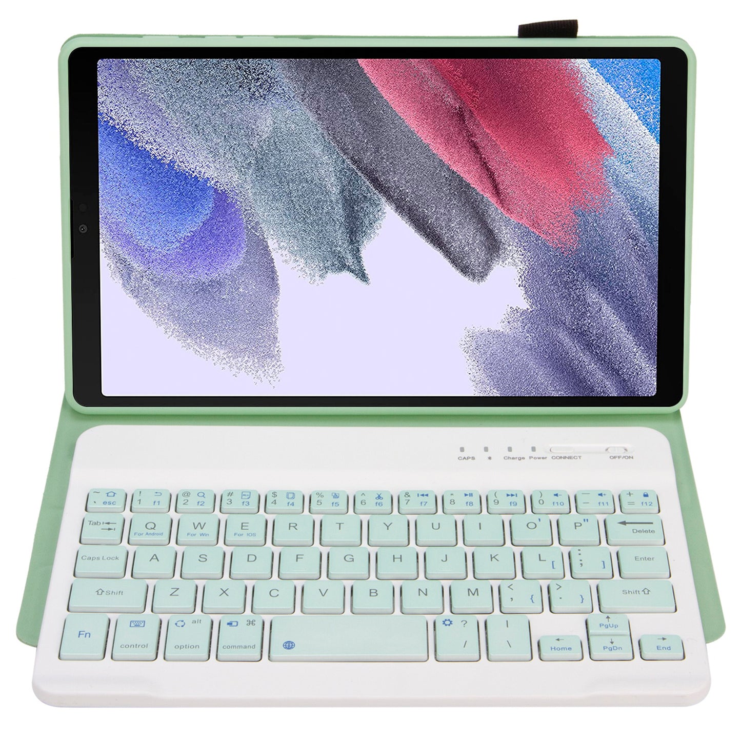 A220 for Samsung Galaxy Tab A7 Lite 8.7-inch T220/T225 Tablet Stand Cover Leather Protective Case + Bluetooth Keyboard