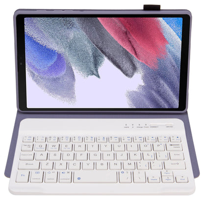 A220 for Samsung Galaxy Tab A7 Lite 8.7-inch T220/T225 Tablet Stand Cover Leather Protective Case + Bluetooth Keyboard