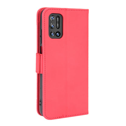 For Doogee N40 Pro Scratch Resistant Card Slot Design Flip Phone Protective Cover Leather Phone Wallet Stand Case