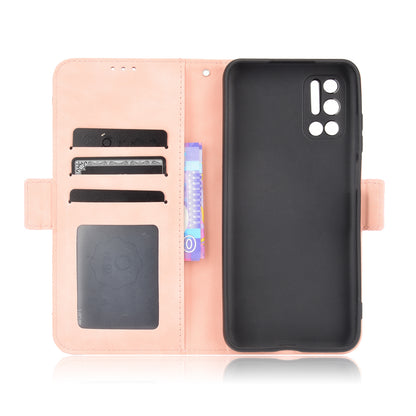 For Doogee N40 Pro Scratch Resistant Card Slot Design Flip Phone Protective Cover Leather Phone Wallet Stand Case