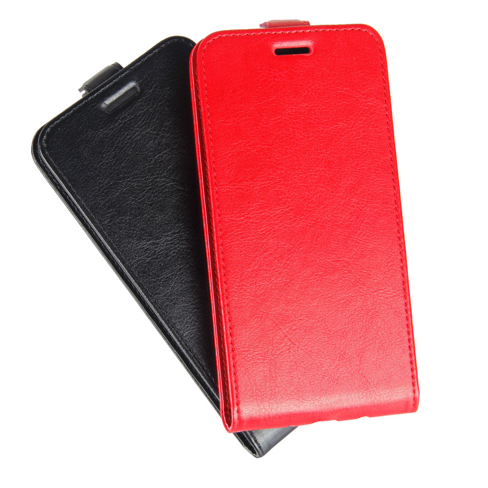 For Nokia 8 Crazy Horse Skin Leather Vertical Flip Phone Casing