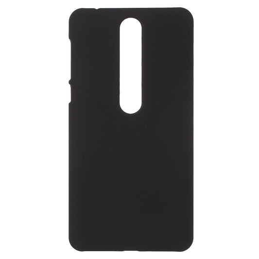 Rubberized Hard Plastic Back Case for Nokia 6.1 (5.5-inch)