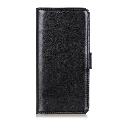 For Nokia X20/X10 Phone Case PU Leather Phone Cover Drop-proof Crazy Horse Protector with Stand Wallet