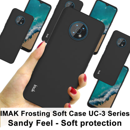 IMAK UC-3 Series Soft TPU Matte Finish Coating Anti-Scratch Shockproof Phone Case for Nokia G50 5G