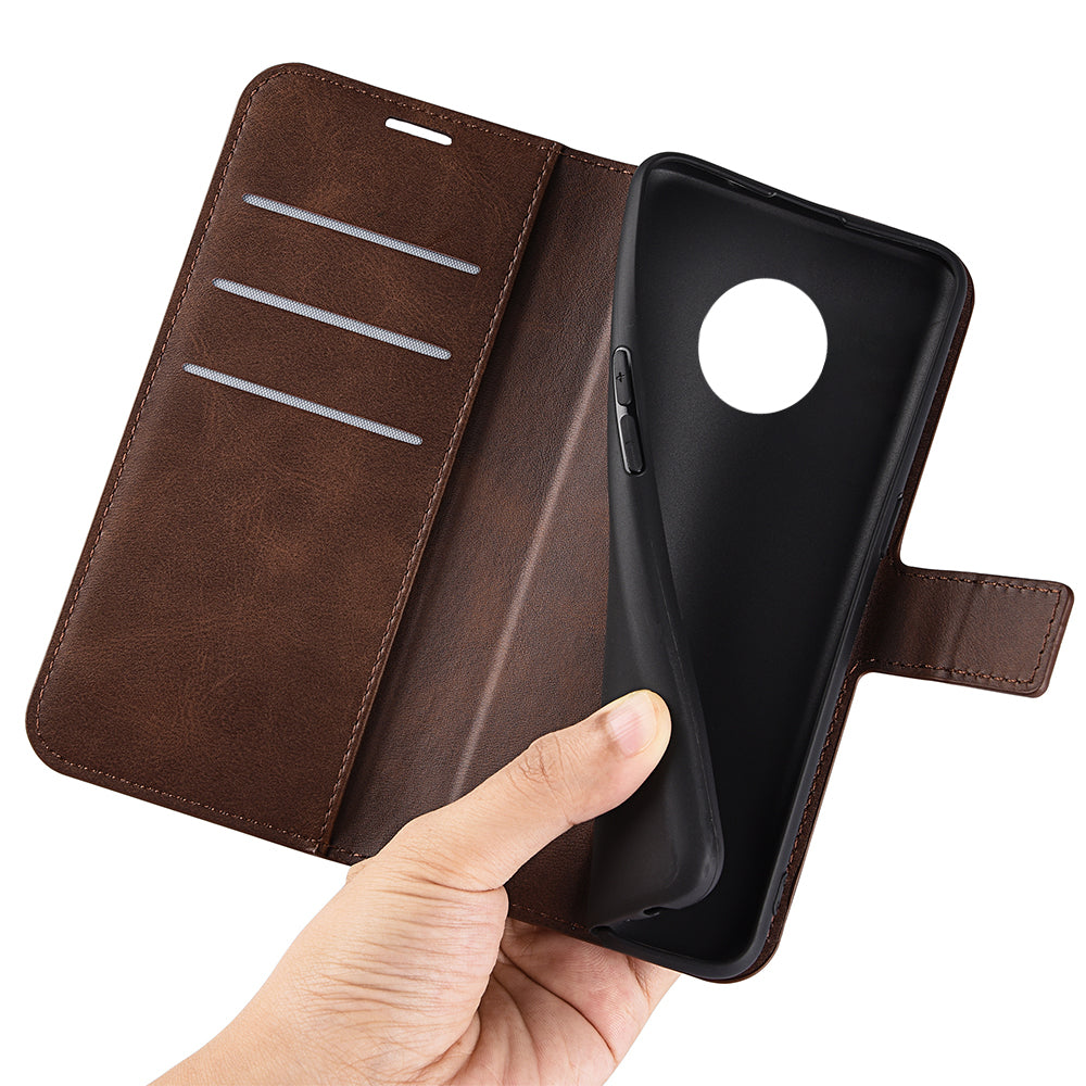 PU Leather Stand Phone Cover Shockproof TPU Interior Protective Wallet Case for Nokia G50 5G