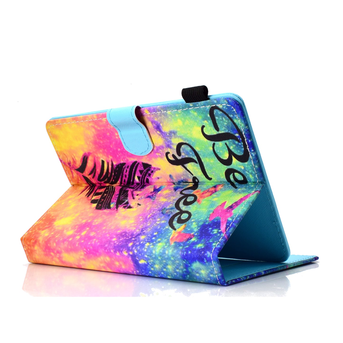 Patterned Universal 8-inch Tablet PU Leather Wallet Case for Lenovo Tab 4 8, etc