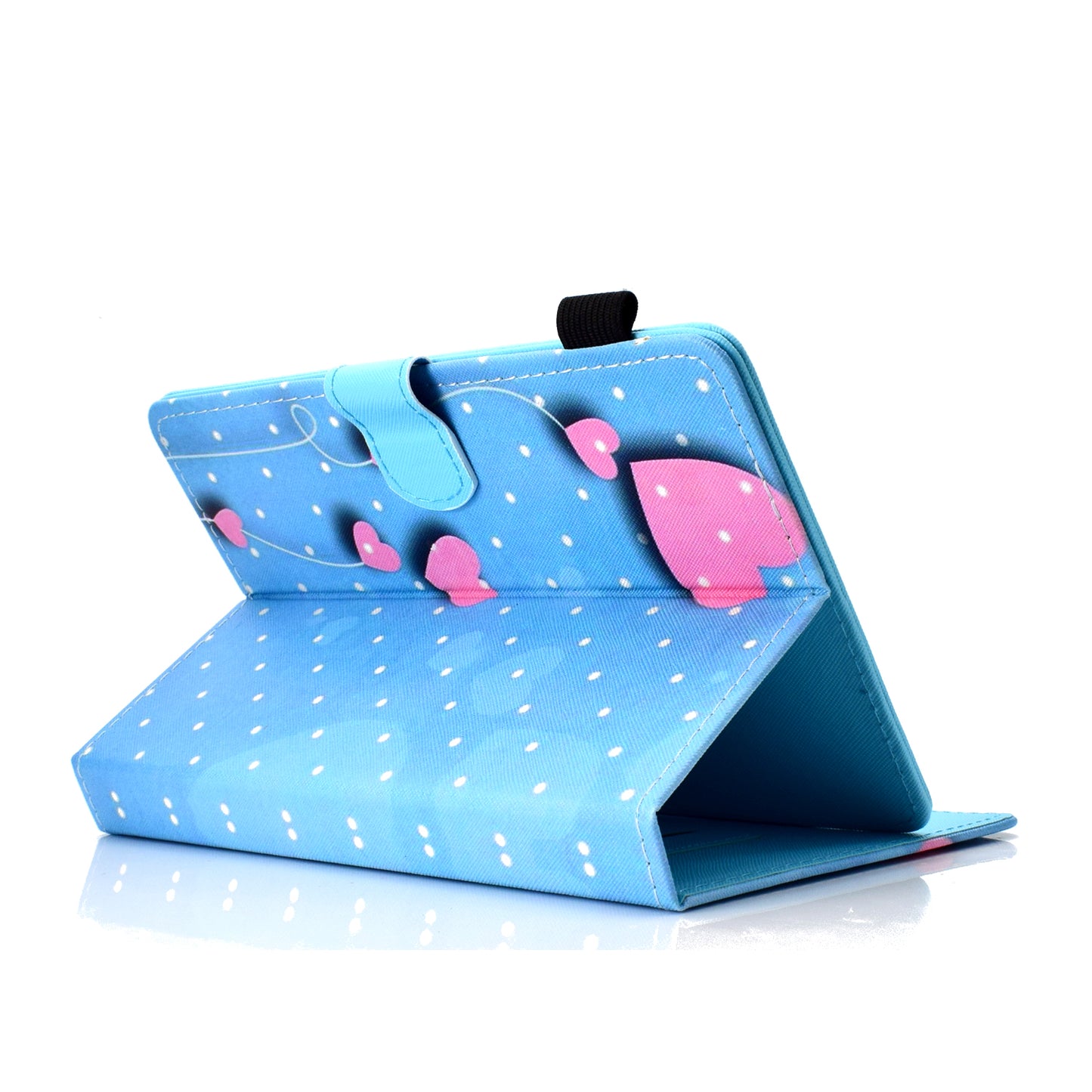 Patterned Universal 8-inch Tablet PU Leather Wallet Case for Lenovo Tab 4 8, etc