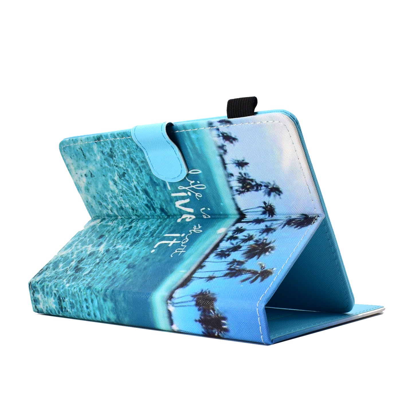 Patterned Universal 8-inch Tablet PU Leather Wallet Case for Lenovo Tab 4 8, etc