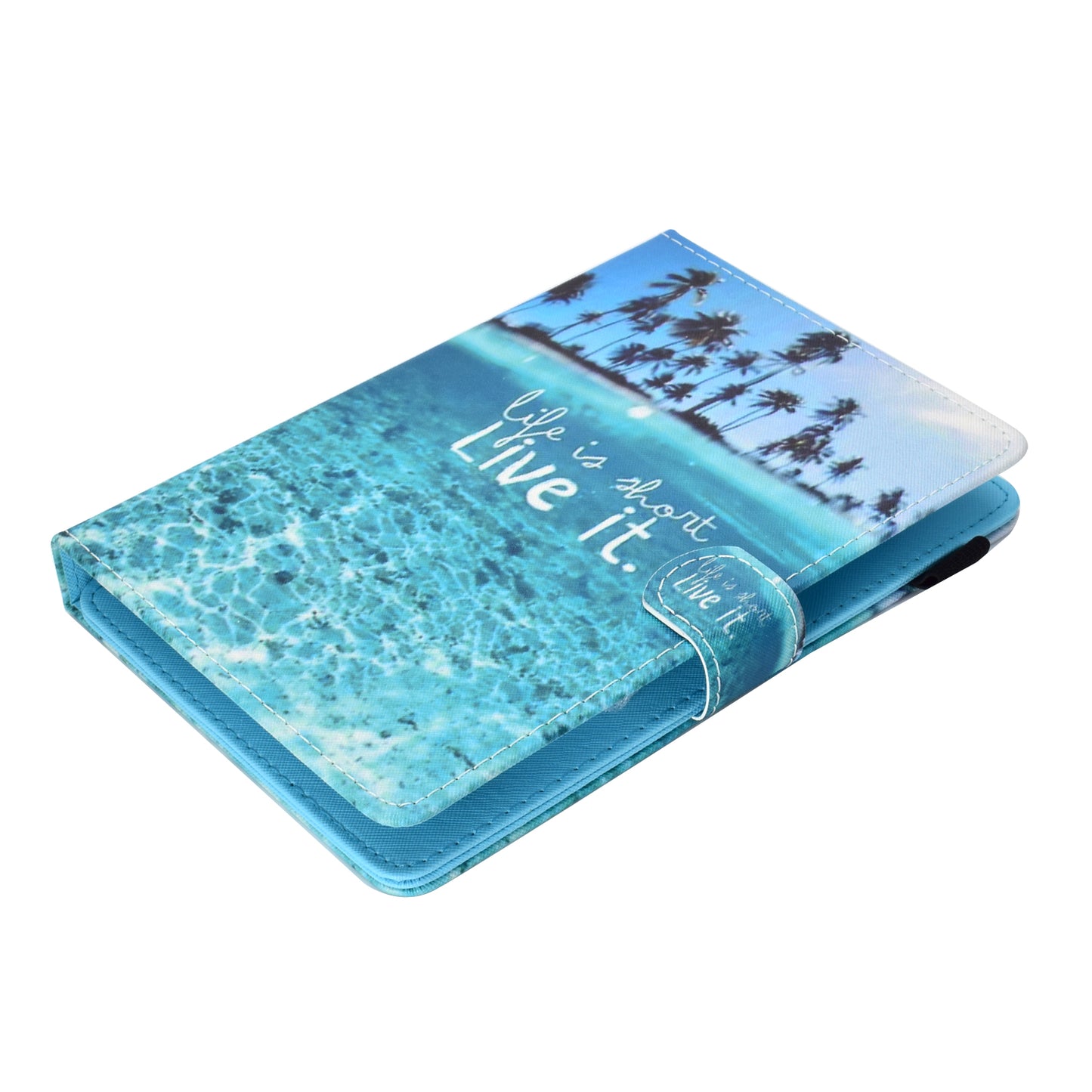 Patterned Universal 8-inch Tablet PU Leather Wallet Case for Lenovo Tab 4 8, etc