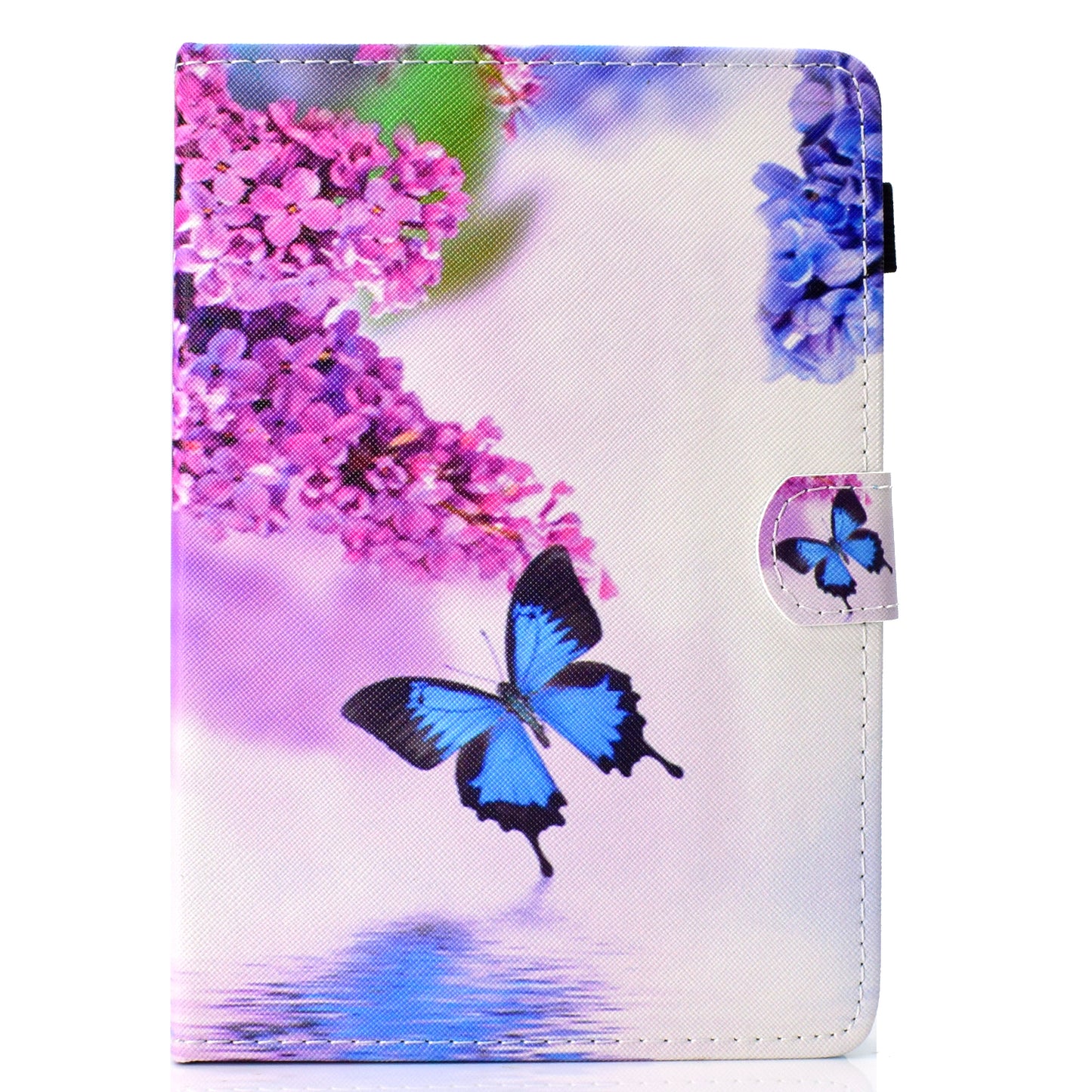 Patterned Universal 8-inch Tablet PU Leather Wallet Case for Lenovo Tab 4 8, etc