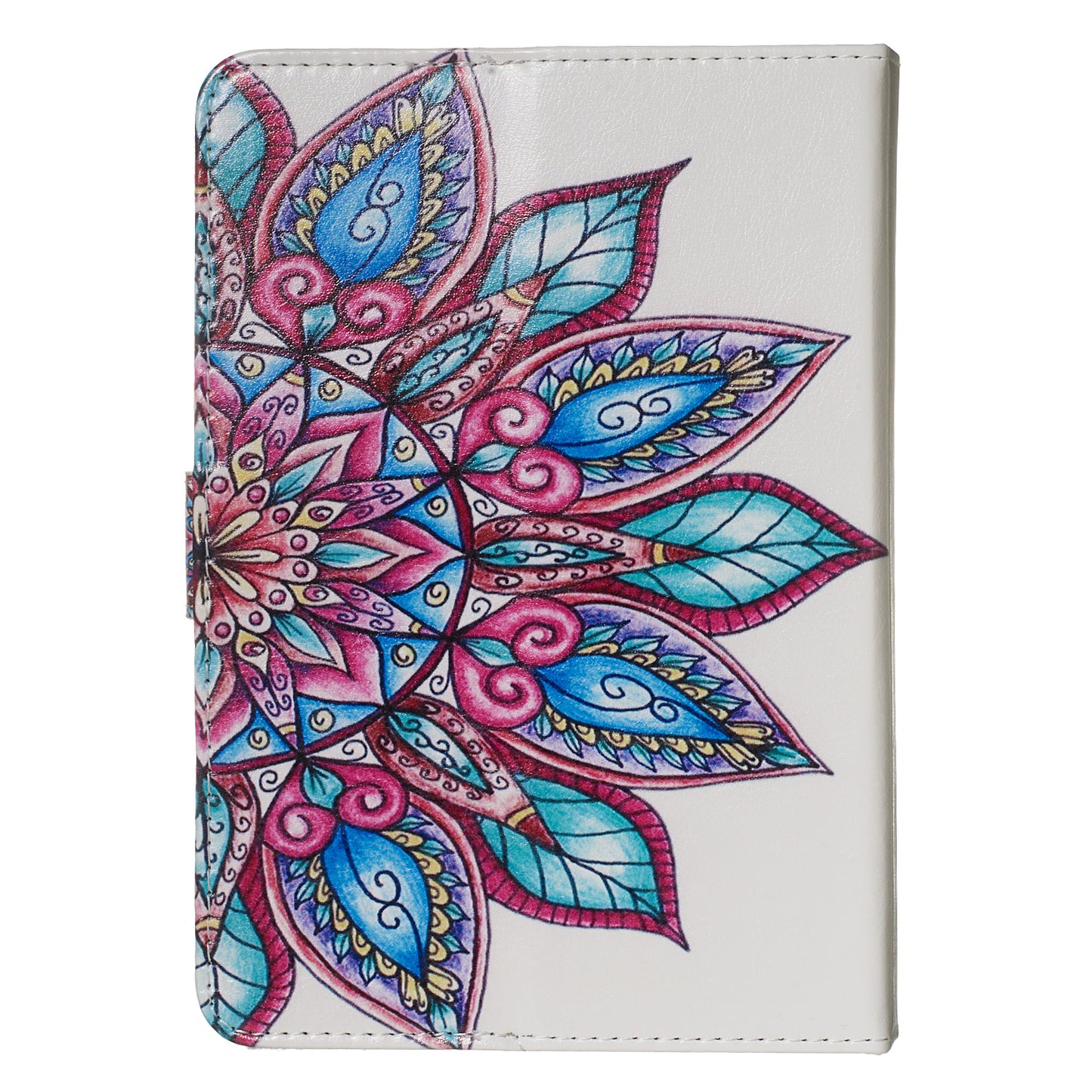 Pattern Printing Universal Leather Wallet Case for 10-inch Tablet PC